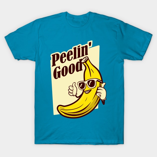 Peelin Good - banana T-Shirt by LittleAna